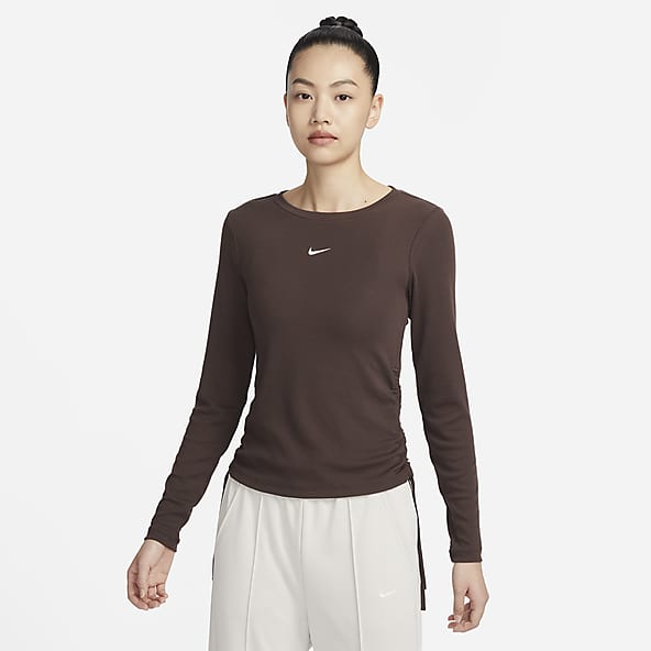 Ladies nike long sleeve top shop